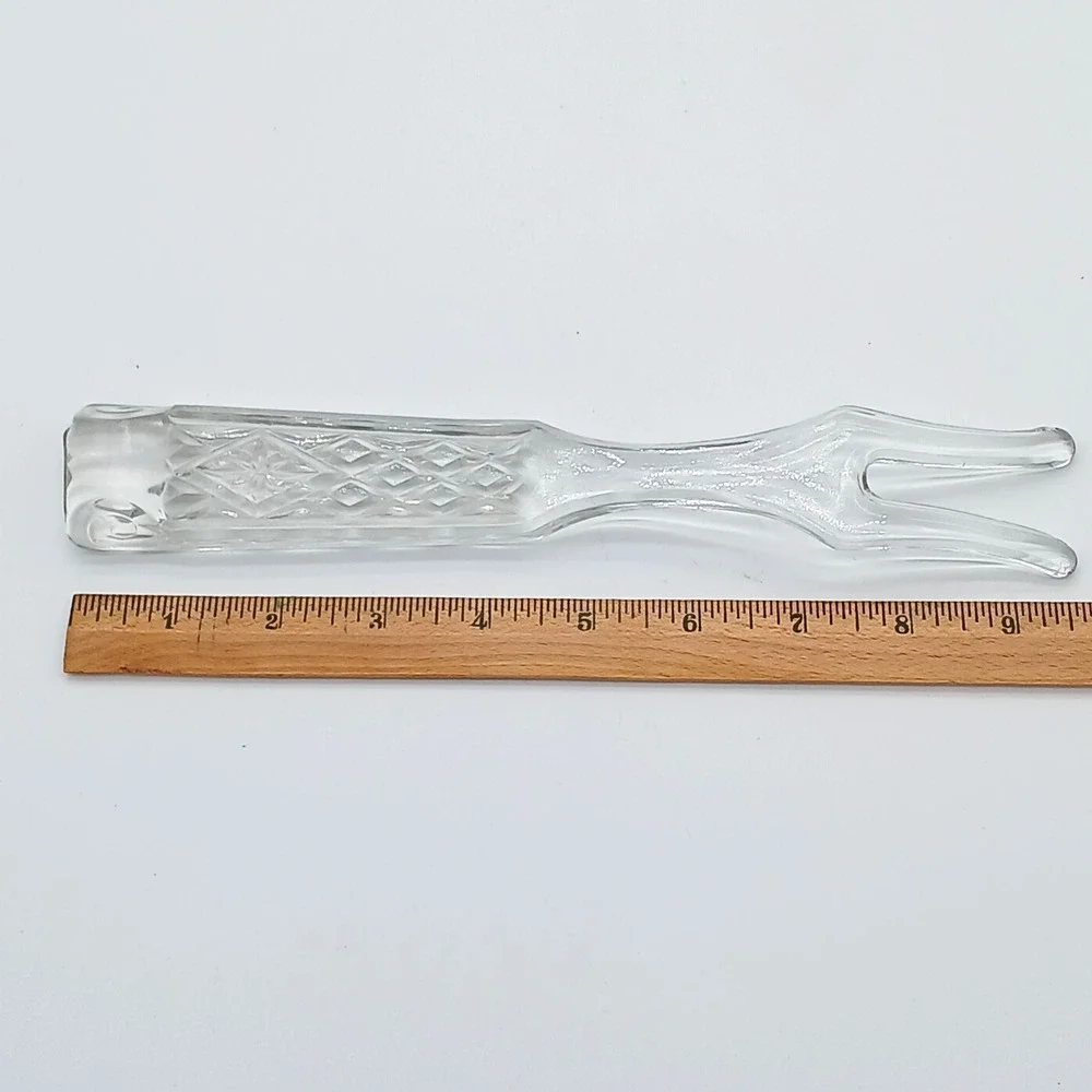 Vintage Anchor Hocking Wexford Glass 9.75” Replacement Serving Fork